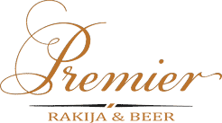 Premium Balkan Rakija in a glass bottle, showcasing traditional fruit distillation.