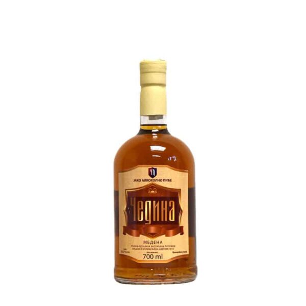 Authentic Balkan Rakija with honey flavor, crafted for unique taste and premium quality.