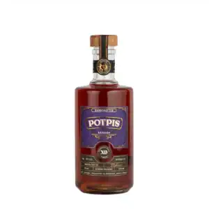 Handcrafted Serbian calvados rakija with rich flavor and high alcohol content.