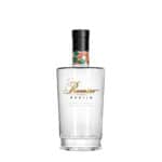 Elegant bottle of NDV Rakija with a floral-designed cap, highlighting craftsmanship and quality.