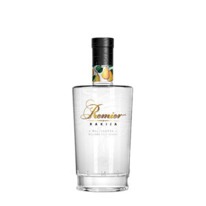Elegant bottle of NDV Rakija, premium traditional fruit brandy.