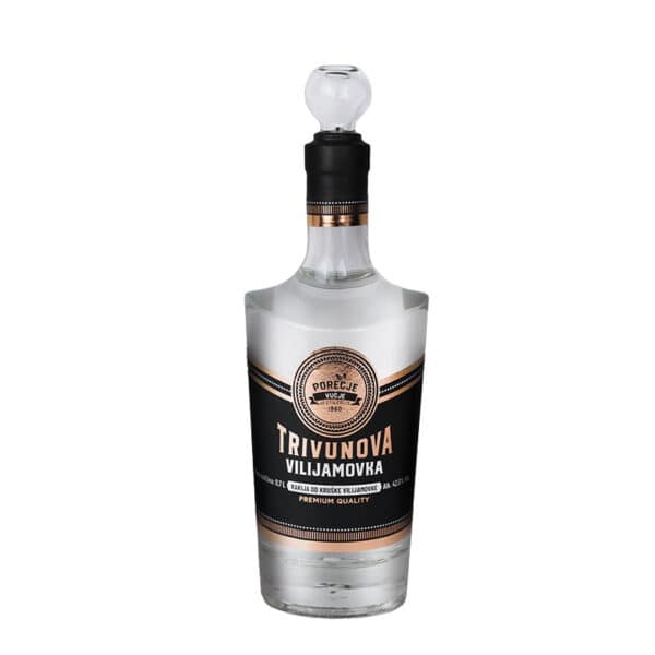 High-quality Trivunova Viljamovka rakija for authentic Balkan spirits.