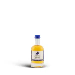 Miniature of Gorda Šljiva Rakija with signature label.