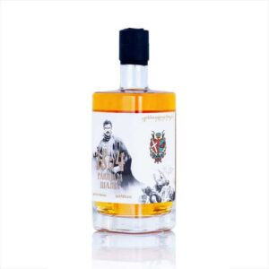 Handcrafted Serbian fruit brandy, premium NDV Rakija with traditional heritage.