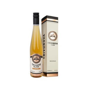 Premium Slovenian cherry rakija in elegant bottle for authentic flavor.