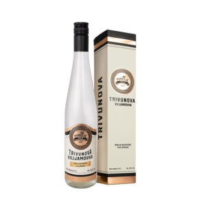 Delicious Trivunova Viljamovka pear brandy from Rakija.si, premium quality, handcrafted fruit spirit.