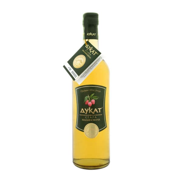 Raspberry Rakija Dukat Stara malinovača - NDV Rakija - Rakije in Žganja Po Naročilu