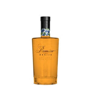 Elegant bottle of NDV Rakija, a premium fruit brandy with unique flavor.