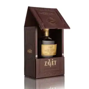 Rich Serbian spirits in elegant Zavet limited edition packaging.
