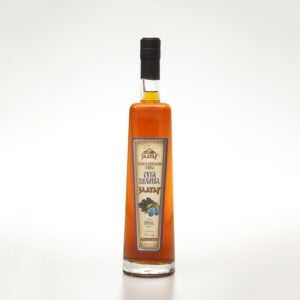 High-quality NDV Rakija bottle with traditional label, showcasing authentic fruit brandy.