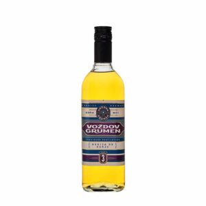 High-quality Slovenian rakija in a sleek bottle with traditional flavor.