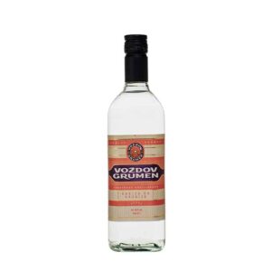 High-quality VOŽDOV GRUMEN Rakija bottle for authentic Balkan fruit brandy.
