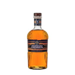 Premium Slovenian fruit brandy in a clear glass bottle with elegant label.